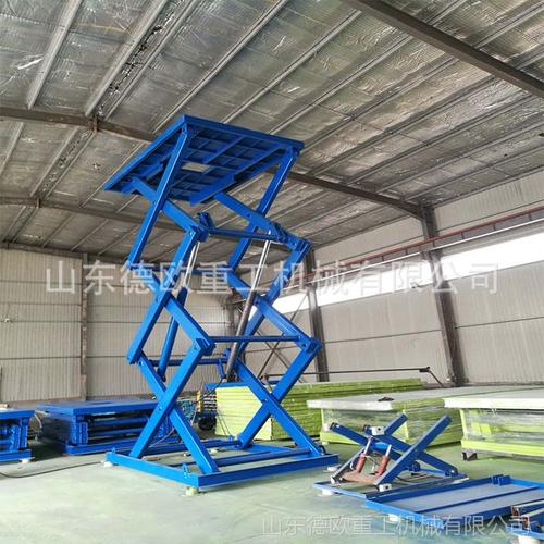 固定式停车场设备 导轨式液压升降货梯 汽车四柱式举升机】价格_厂家